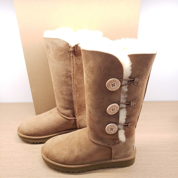 Bailey Button Triplet II Boot Chestnut - Picture 3 of 9